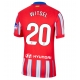 Atletico Madrid Axel Witsel #20 Replike Domaci Dres 2024-25 Kratak Rukav